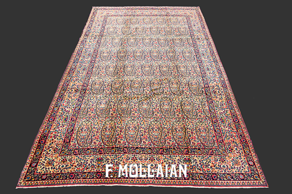 Persian Kerman Bothe Design Antique Rug n°:71295149